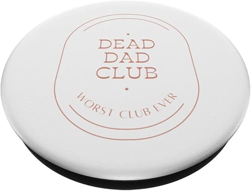Miniatura 2 de Dead Dad Club Oval Verano 2023 (en rosa) PopSockets PopGrip intercambiables