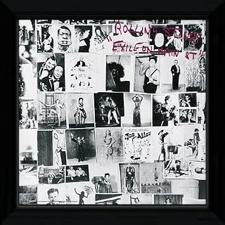 GB eye The Rolling Stones Exile on Main 30 x 30cm Framed Collector Print