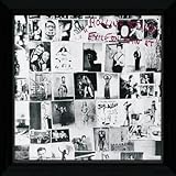 Verschönert jede Wand Poster Plattencover der Rolling Stones / Exile on Main Street, gerahmt
