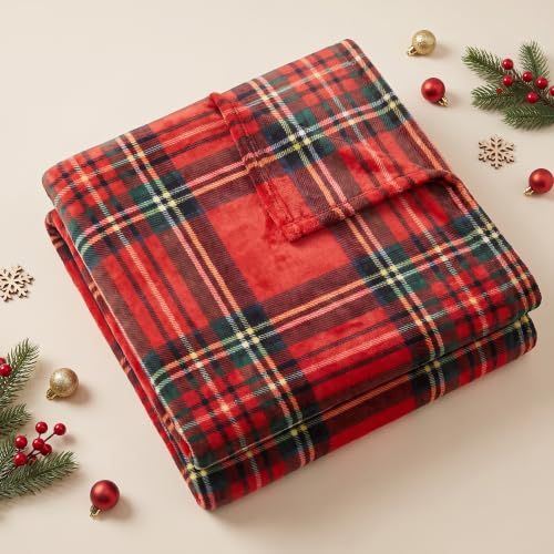 LOSIVISHE Christmas Fleece Blanket Holiday Throw for Sofa Bed Home Decor - image 8