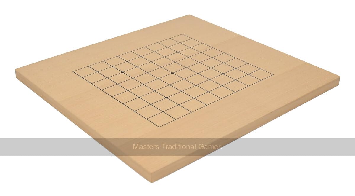 Dual-Side Wooden Go Board - 13 x 13 and 9 x 9 Layout