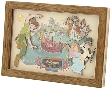 2点セット ピンバッジ フレーム付 ミッキー ミニー ピーター・パン Amazon.co.jp: マリモクラフト ディズニー コレクション