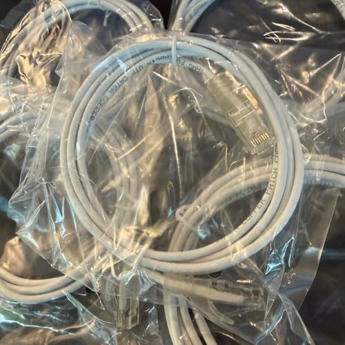 Cable de red patch cord Cat 6A 5ft blanco Cablix miniatura 2