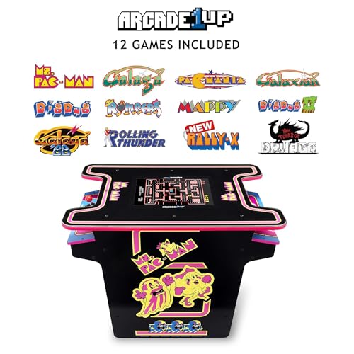 Arcade1Up Ms. PAC-MAN Cocktail Table