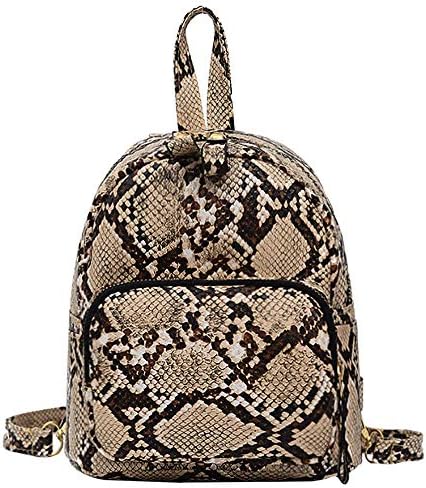 snakeskin backpack