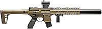 Vista 2 de Sig Sauer Airgun MCX MRD Rifle de aire semiautomático .177 Pellet Blk/FDE