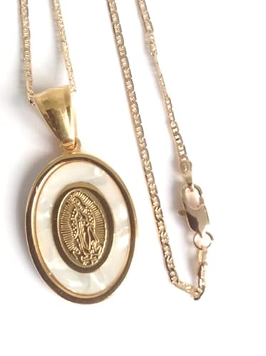 Mother of Pearl Stainless Steel Virgen 