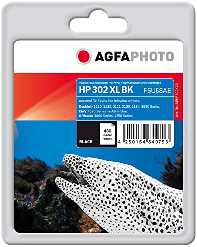 Agfaphoto Aphp302Xlb 480Pages Black Ink Cartridge #TOP7