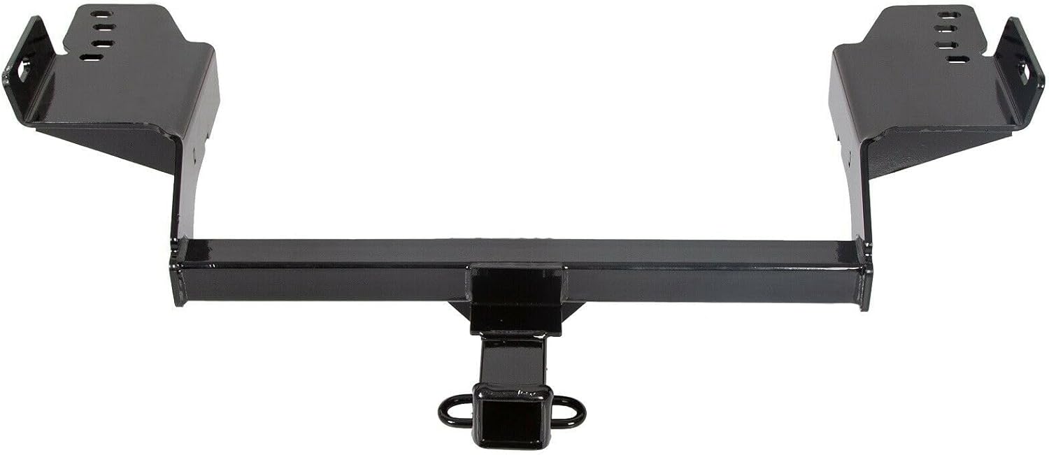 for Ford for Escape SEL 2013 2018-2019 & S/SE/Titanium 2013-2019 Class 3 Trailer Hitch Rear Bumper Towing 2" Steel Black 1 Piece Set LUCK000915 000915