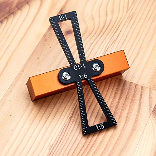 Marking Gauge Woodworking Tool Set, 8 Inches Wheel Marking Gauge, Dovetail Marking Jig Marking Tool for Woodworking