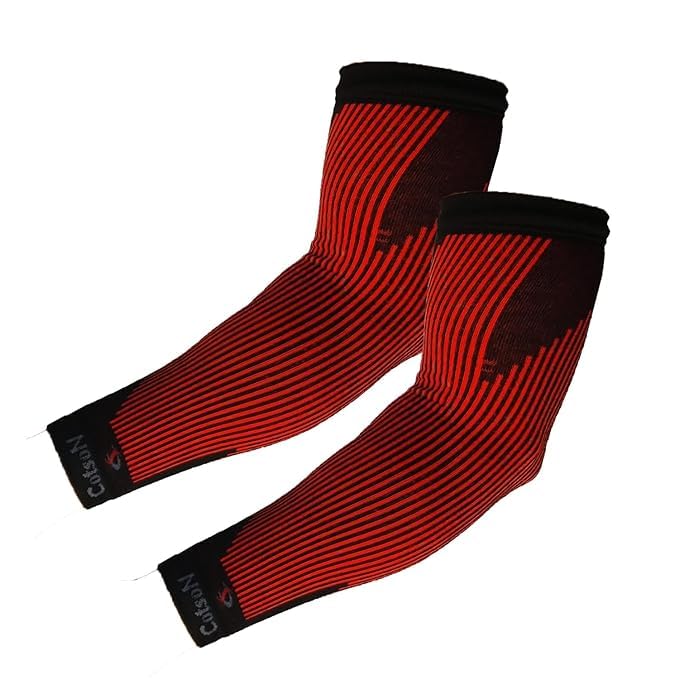 F Y V UV Sun Protection Arm Sleeves for Men & Women | Unisex Arm Hand Gloves Cover Sleeves for Summer Protection, Bike Rid...