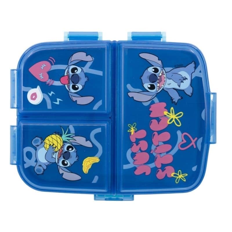 Image of STRIDERS XL Multi Compartment Rectangular Sandwich Box Stitch Palms