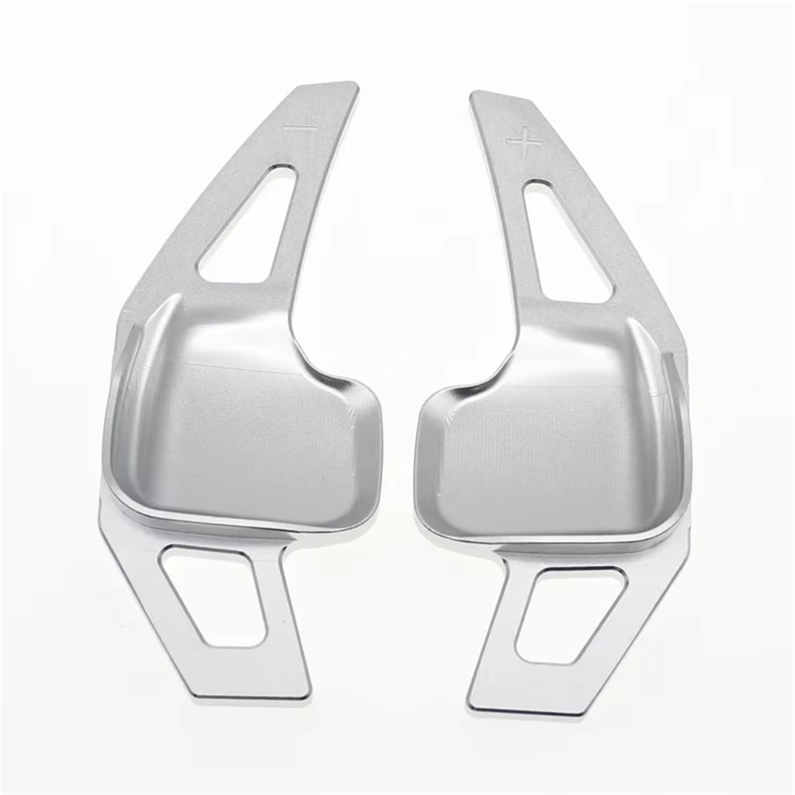 Bwwiezrs Silver Compatible With X1 F48 2016 2017 2018 For X2 F39 2017-2018 Car Wheel Shift Paddle Shifter Car Paddle Shift Extension Shift Paddles(Silver)