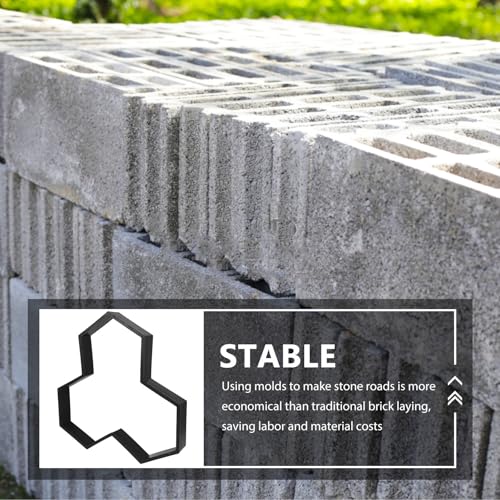 Molde de hormigón para jardín y pavimento de plástico exterior 4