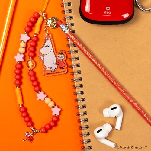Bracelet à perles universel iFace Moomin pour téléphone portable et clés