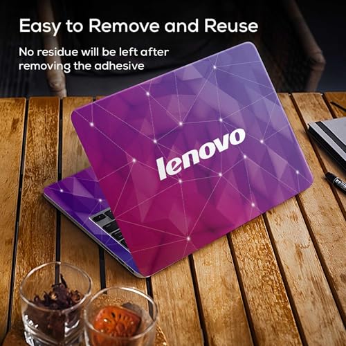 Image of DSGN 147 Full Body Laptop Skin Bubble-Free| Laminated| Removable| HD Quality Sticker for Laptops Upto 15.6 Inches Compatible with Lenovo