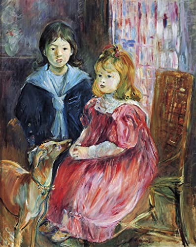 Lienzo cuadro Berthe Morisot Retrato de los hijos de Gabriel para decorar el salón