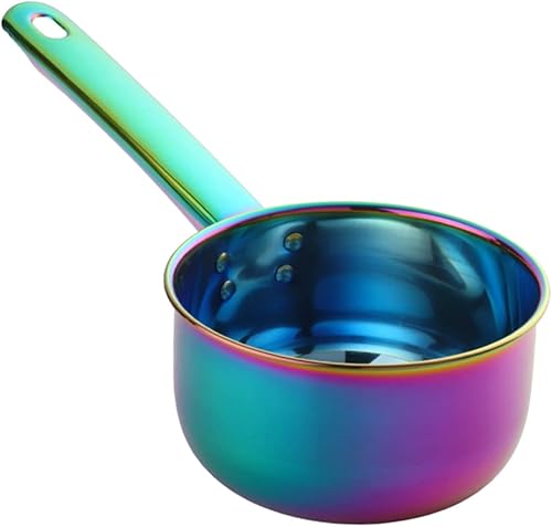 Cucharón de agua con mango largo, diseño ergonómico, utensilio de cocina para cuchara de agua, portátil, multiusos para cocinar y lavar