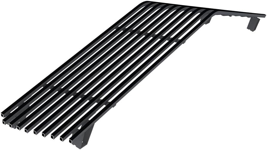 APS Compatible with Chevy Camaro 1974-1977 Main Upper Stainless Steel Black Horizontal Billet Front Grill Grille Insert C85250J