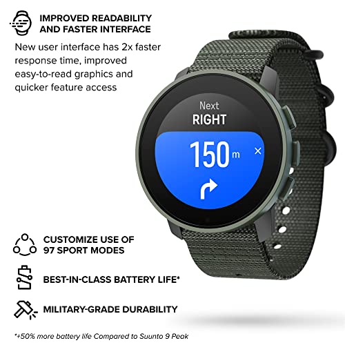 SUUNTO 9 Peak and Peak Pro Sports zegarek GPS dla wymagających sportowców i poszukiwaczy przygód