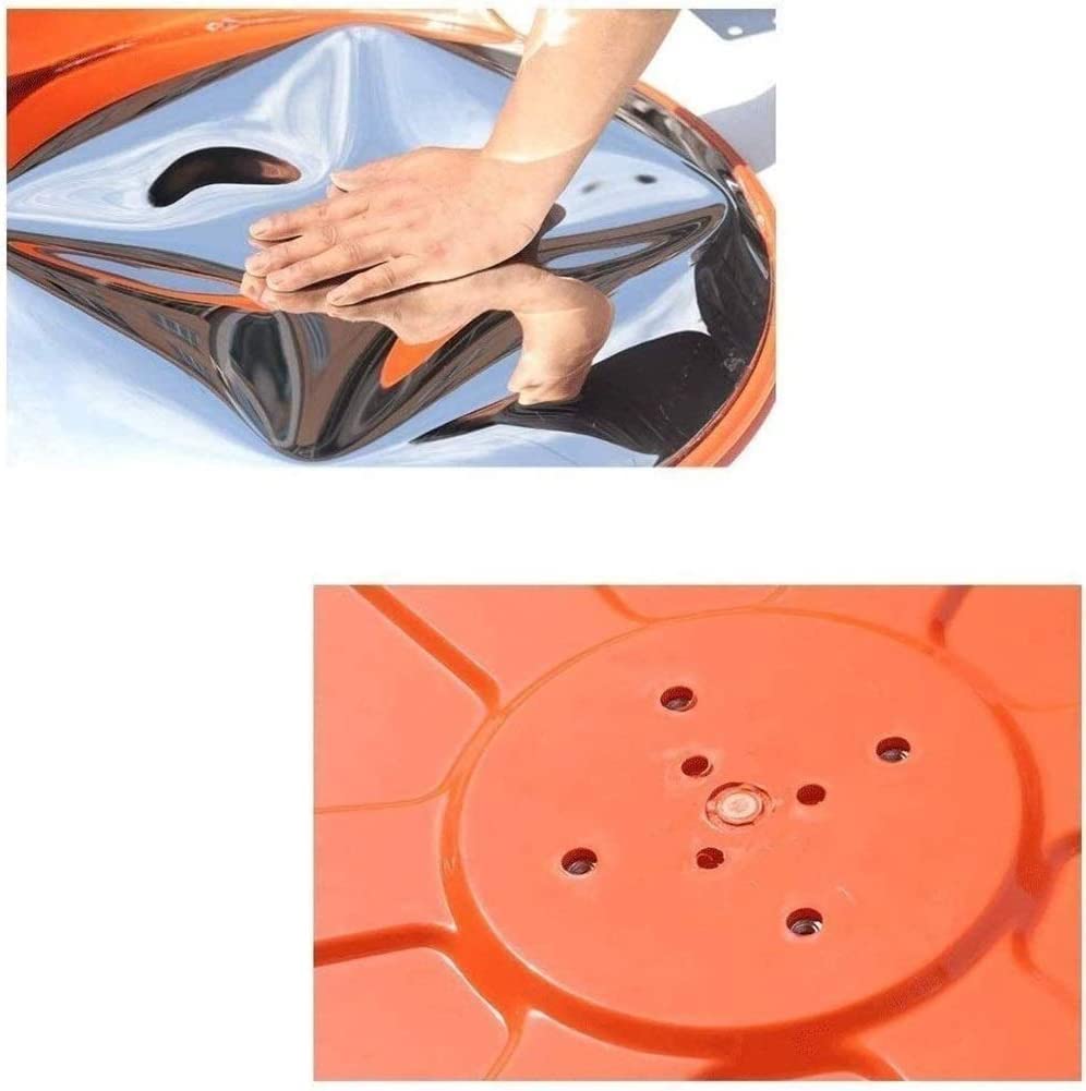 CukUJH Road Traffic Reflector, Outdoor Traffic Safety Mirror, Garage Panoramic Blind Spot Wide-Angle Mirror, Blind Spot Mirror(80cm)