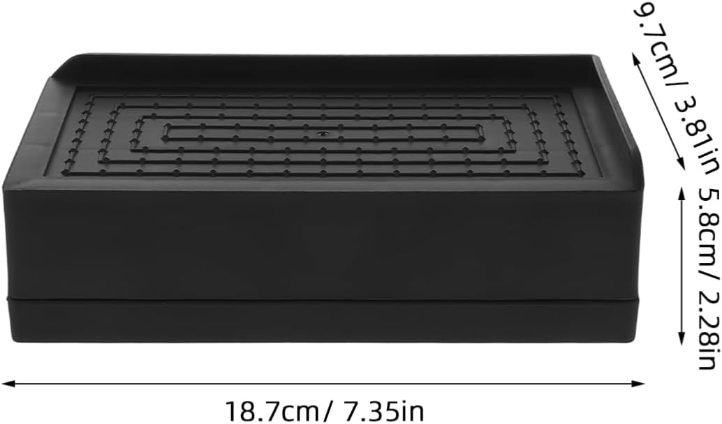 jojofuny 4pcs Heavy Duty Furniture Risers for Bed Couch Desk and Table Adjustable Blocks for Space Optimization and Robust Support Design