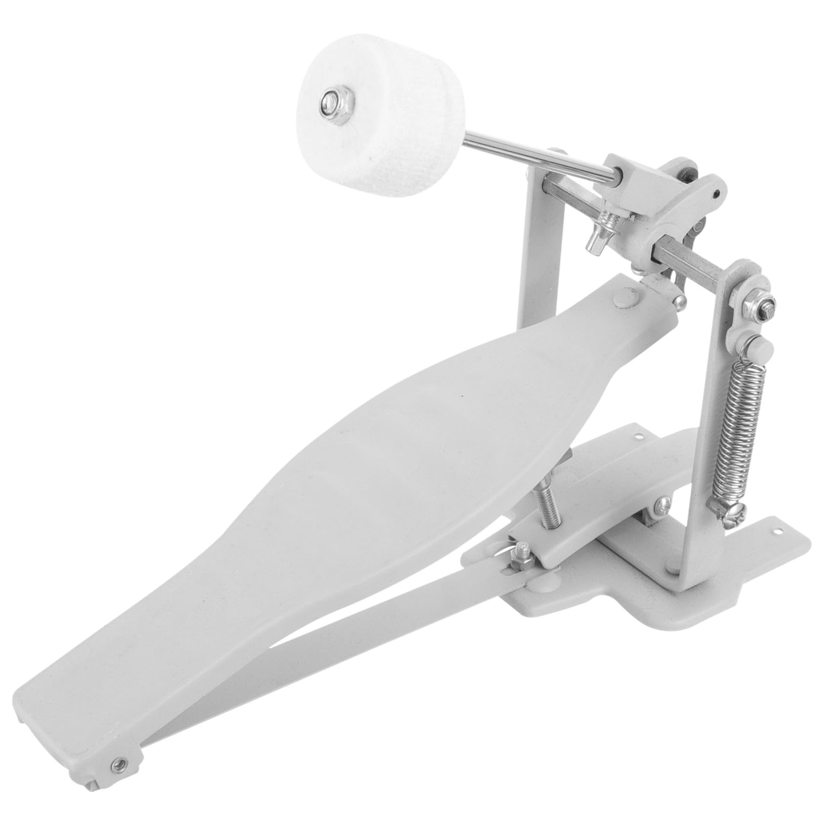 Mikikit Singolo per Grancassa con Battente in Lucidato Accessorio per Batteria Acustica ed Elettronica Parte di Ricambio per Kit Batteria Superficie Liscia e Durevole