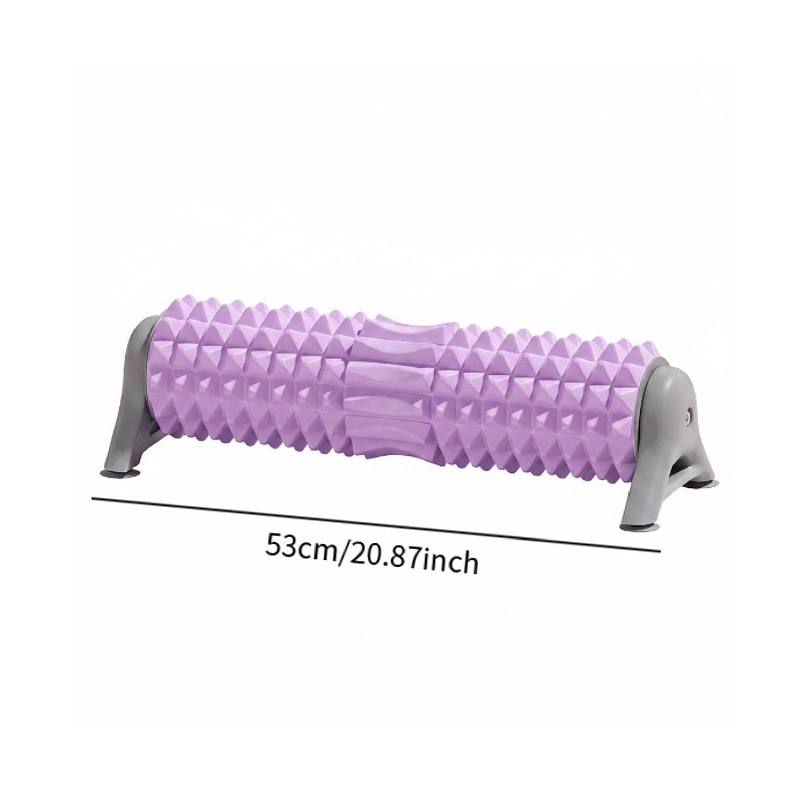 Homyl Fitness Roller Pilates Trainingsblock Muskeldehnung Gymnastik Massagerolle Aus Eva mit Rutschfestem Design für Heimfitness Körperentspannung