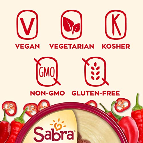 Sabra Supremely Spicy Hummus, 10 Oz Tub #TOP4