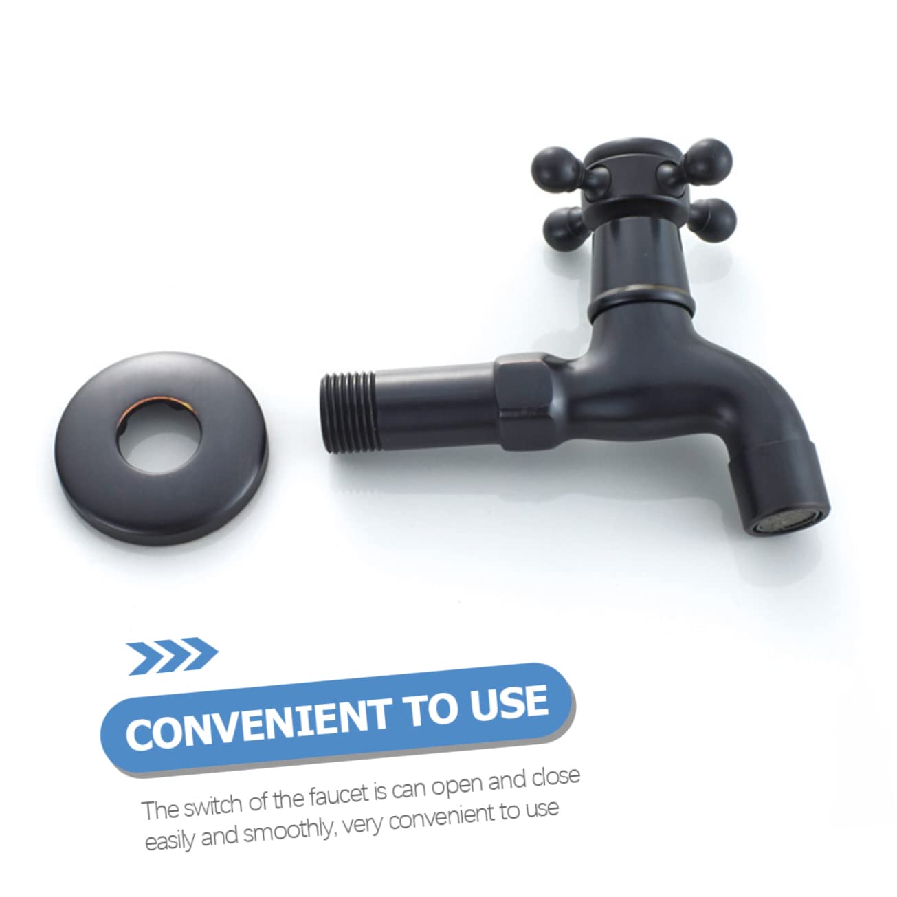 Housoutil Grifo De Bronce Negro Para Fregadero Utilitario Grifo Antiguo Para Lavabo Para Cuarto De Servicio