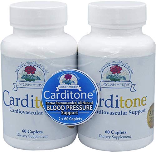 Ayush Herbs - Carditone 60 caplets (Pack of 2)