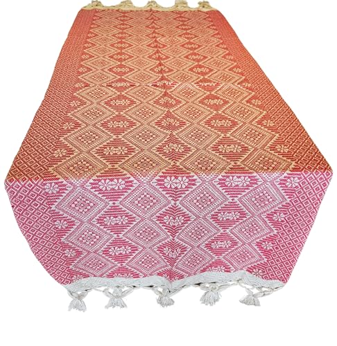 Mexican Handmade Diamonds Rebozo Shawl