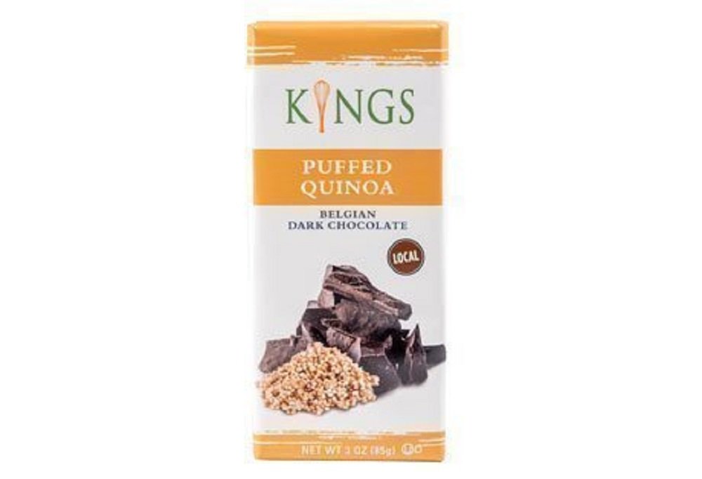 Kings Bar Dark Chocolate Quinoa, 3 oz