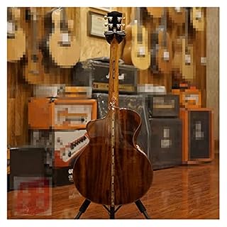 YYYSHOPP Guitare Acoustique, Top épinette Solide, côté Massif de l’acajou et Dos, Guitare Guitare (Size : 41 inches) - Les Beatles, Paul McCartney, John Lennon, RIngo Starr, George Harrison YYYSHOPP Guitare Acoustique, Top épinette Solide, côté Massif de l'acajou et Dos, Guitare Guitare (Size : 41 inches) – Image 4