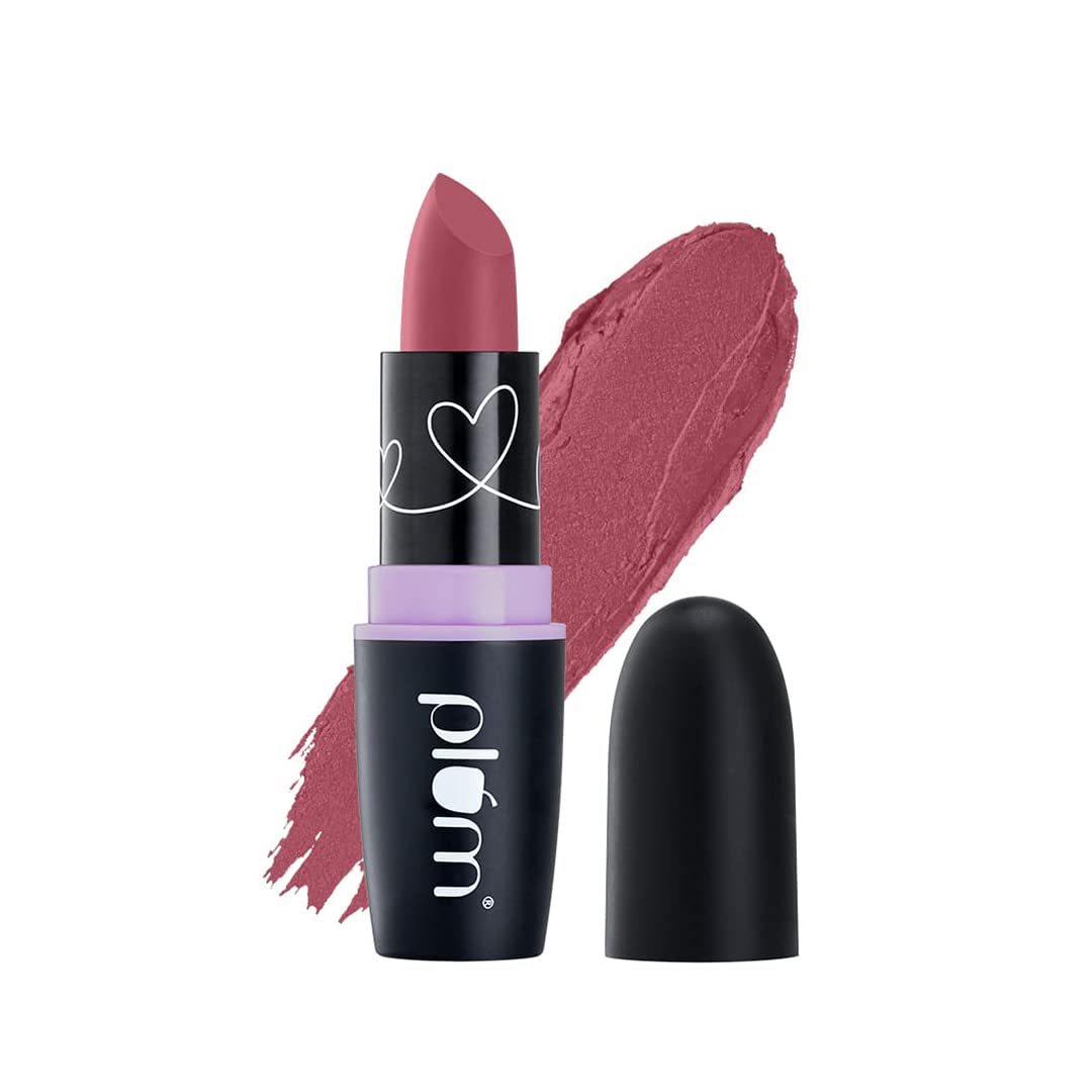 Matterrific Lipstick, Highly Pigmented, Nourishing & Non-Drying, 100% Vegan & Cruelty Free, Gimme Mauve-123 (Mauve Pink)