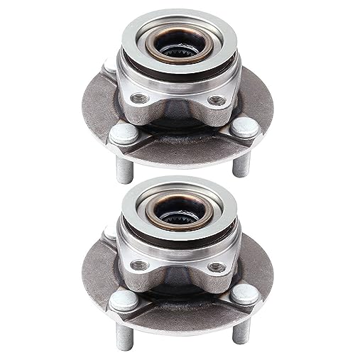 Image of ECCPP 2-Piece 513344 Wheel Hub Bearing for Nissan Cube 2009-2014 | 4 lugs w /ABS Sensor Pre-Greased Sealed