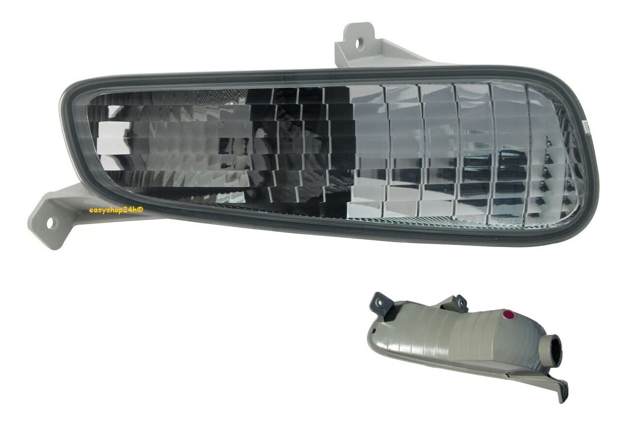 Fanale Fanalino Freccia Anteriore Destro Per Punto Evo dal 2009 Luce Indicatore Di Direzione Bianco Lampeggiatore Lato Passeggero