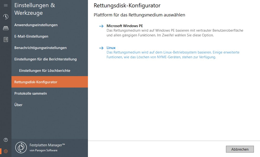Paragon Festplatten Manager 17 Advanced - Partition kopieren, Festplatte kopieren, Betriebssystem übertragen | 3-PC | 3 Gerät | 1 Benutzer | PC Aktivierungscode per Email