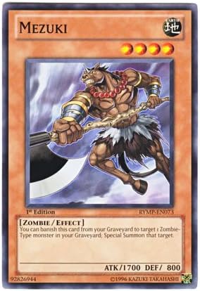 Amazon Co Jp 遊戯王 英語版 Rymp En073 Mezuki 馬頭鬼 ノーマル 1st Edition ホビー 通販