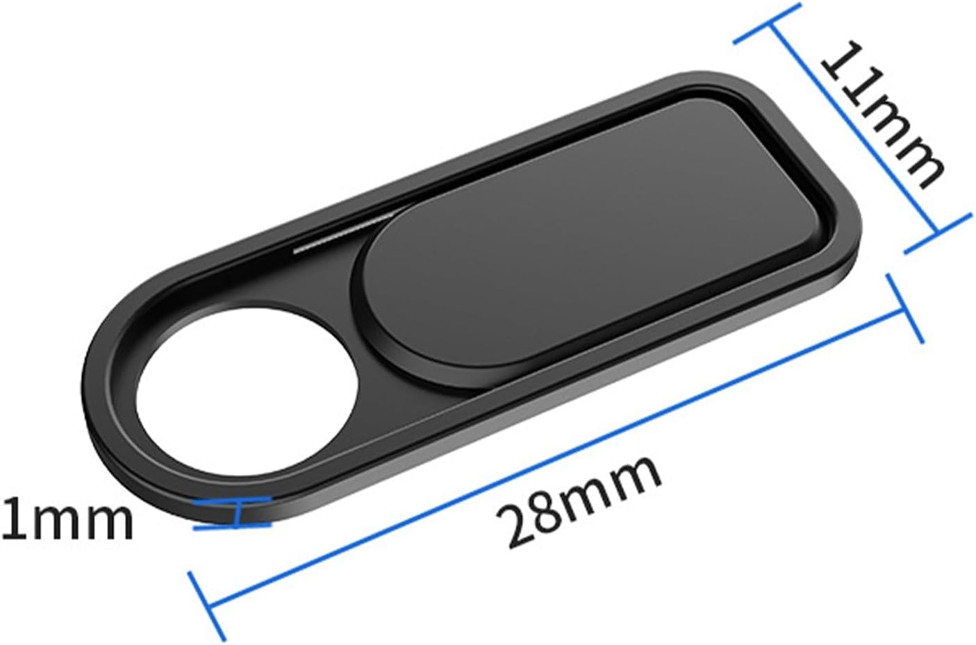 2Pack Cameras Covers Slide Thin Webcam Privacy Covers Slide for Car and Laptop Webcam Privacy Protectors