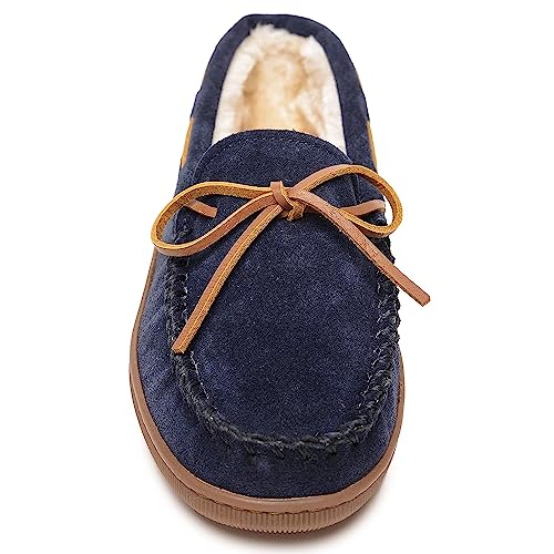 Image of Minnetonka Men's Pile Lined Hardsole Slipper