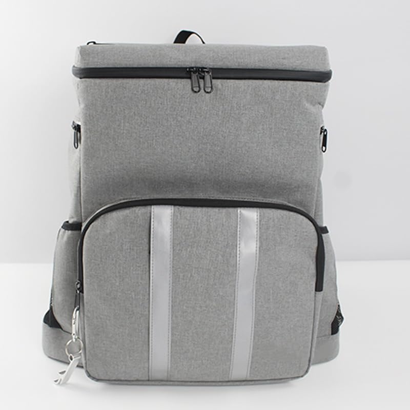 BRAVECOW Zaino refrigerante, isolato, a prova di perdite, portatile, per esterni, per 24 ore, picnic, contiene 54 lattine/4 bottiglie di vino, grande capacità, escursionismo, campeggio