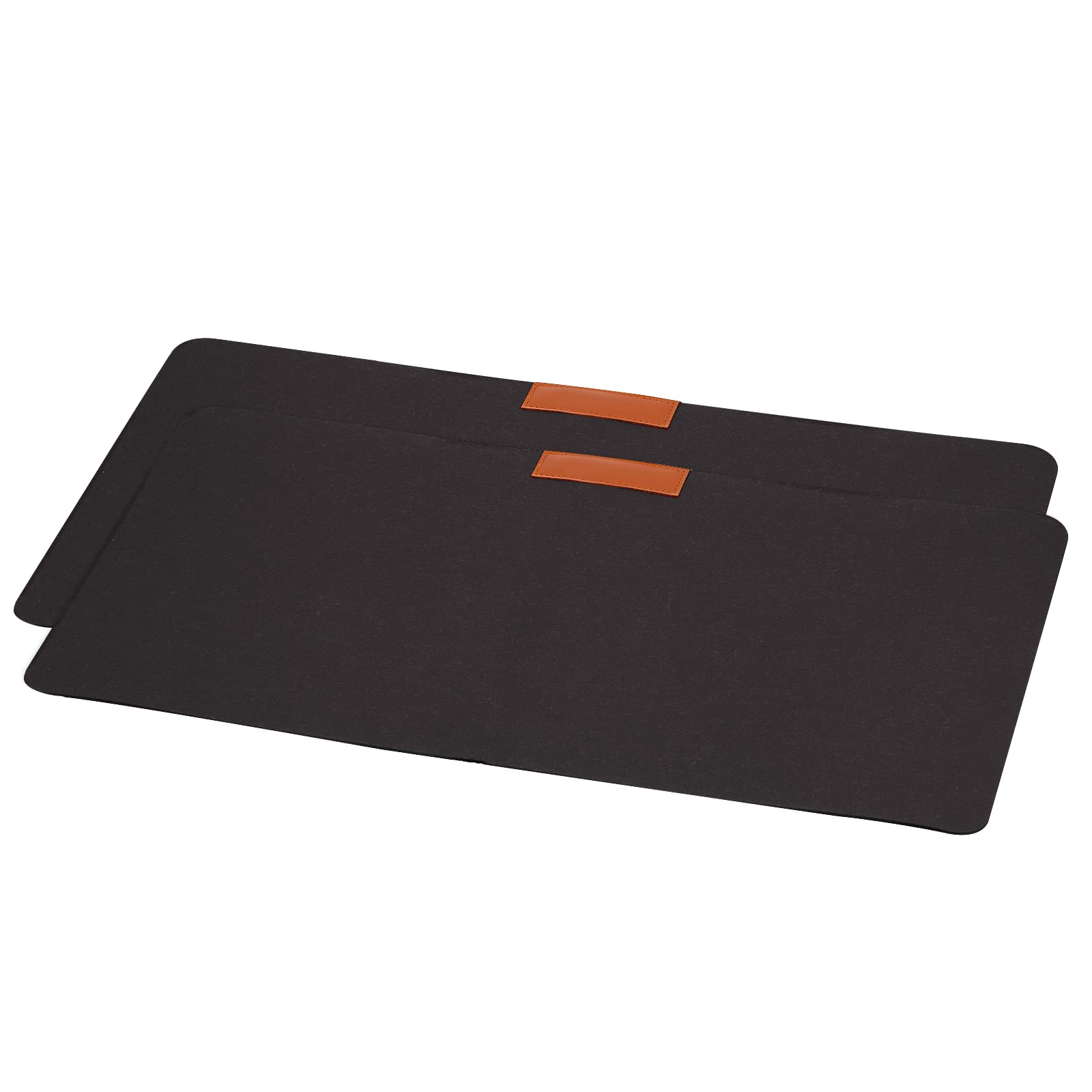 Sous-main de bureau noir PATIKIL lot de 2 pour protéger votre table
