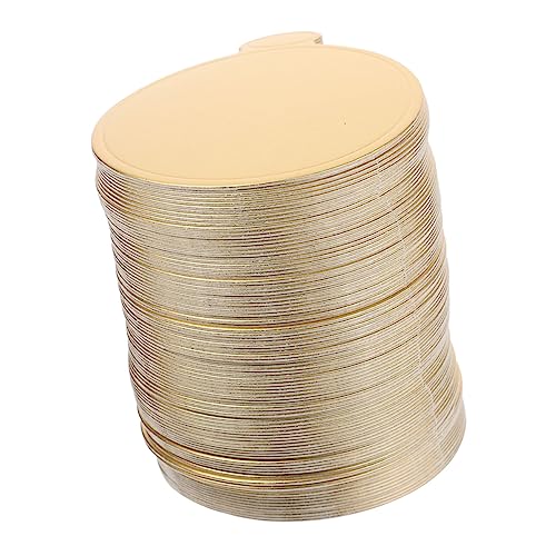 BRIGHTFUFU 200 Sheets Food Grade Cake Boards Elegant Cake Holders for Weddings Birthdays and Parties for All Occasions