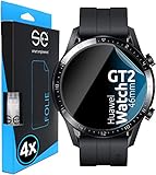 Fácil instalación - gracias a la probada e innovadora instalación en húmedo - ¡incluso para novatos e inexpertos! Nuestra lámina de protección de pantalla ha sido diseñada especialmente para el Watch GT 2 de Huawei.