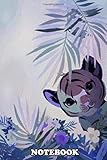  Notebook: The Head Of A Little Tiger With Abstract Colors Paintin , Journal for Writing, College Ruled Size 6\