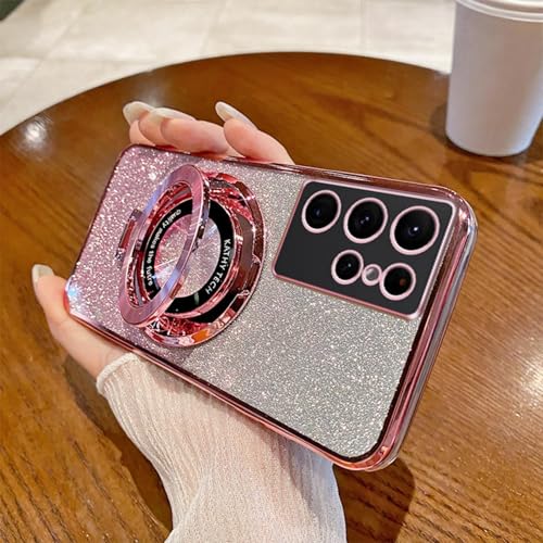 For Galaxy A15 �p �P�[�X MagSafe�Ή� �����O �X�^���h 360°��_��] �c�����Ή� �ϏՌ� TPU �\�t�g �}�b�g �M�����N�V�[ A15 ��p �J�o�[ �}�O�l�b�g���� ���C�����X�Ή� ������� ���킢�� �y�� ���^ �S�ʕی� �Ռ�