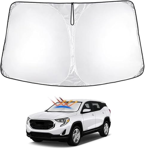 Miniatura 26 de T TGBROS Parasol para ventana de ajuste personalizado para Chevrolet Chevy Trailblazer 2021-2023 2024, accesorios para parabrisas y ventanas