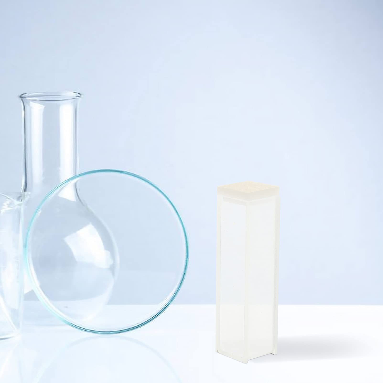 iplusmile Cuvetta Al Quarzo Da Laboratorio 10Mm Trasparenza Elevata Per Spettrofotometro Analisi Chimica Farmaceutica Precisione