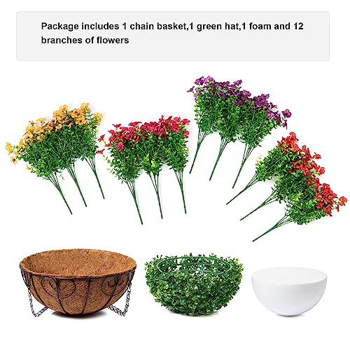 Comparativas de Cesto plantas artificiales para comprar online. 3 Imagen adicional